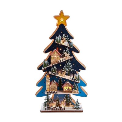 Деревянная ёлка 60 см - купить в Долгой Поляне